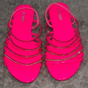 Rhinestone Pink Sandals